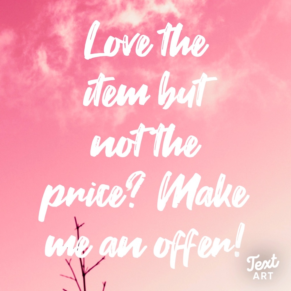 💕Offers welcome💕